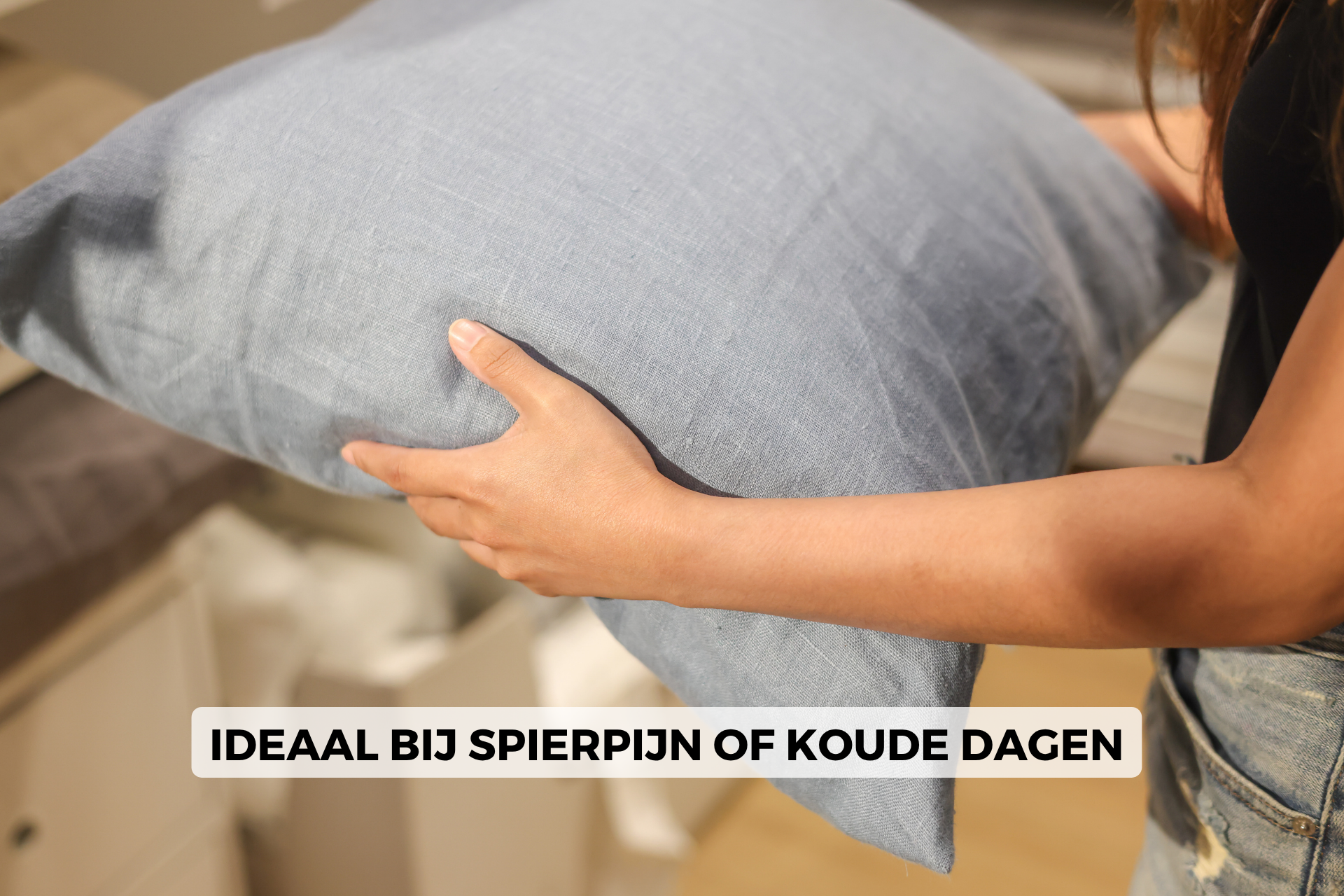 ideaal bij spierpijn of koude dagen